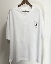 7XL-10XL Big & Tall Men's Daily Leisure Digital Alphabet Cotton Crewneck Short-sleeved T-shirt